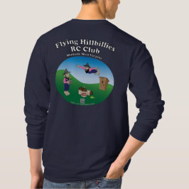 Camiseta de manga larga con gráficos en el frente 