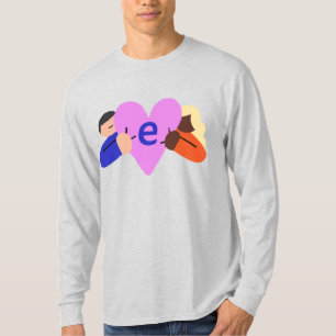 Camiseta de manga larga con logotipo de compasión