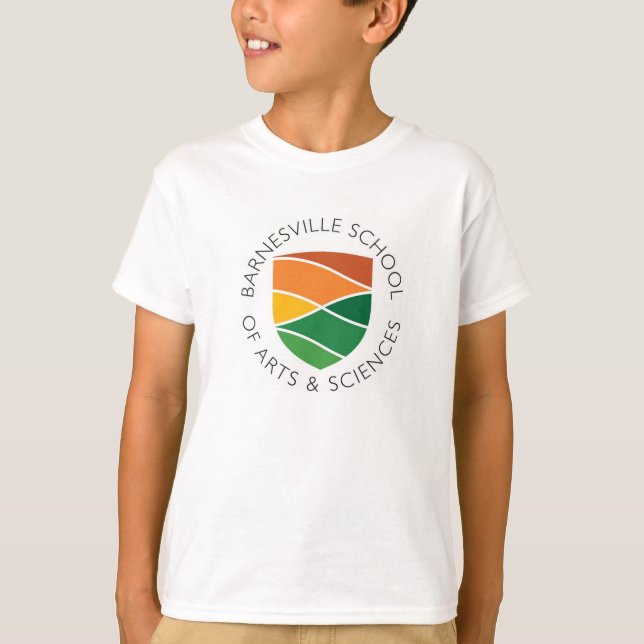 Camiseta de manga larga con logotipo redondo - Ros (Anverso)