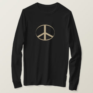 Camiseta de manga larga con signo de paz