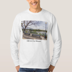 Camiseta de manga larga con vistas al río Missouri