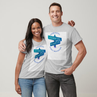 Camiseta de manga larga Cuddy Buddy Baby Blue