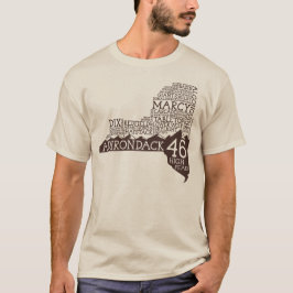 Camiseta de manga larga de alto pico Adirondack (B