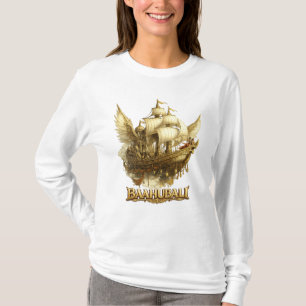 Camiseta de manga larga de arte de fantasía de nav