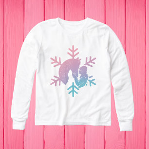Camiseta de Manga Larga de Chica Caballo