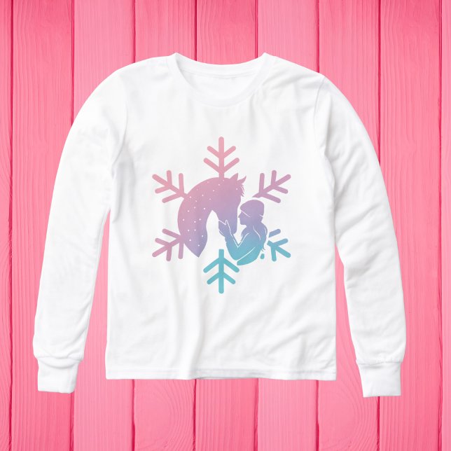 Camiseta de Manga Larga de Chica Caballo (Subido por el creador)