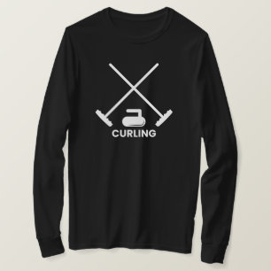 Camiseta de manga larga de curling