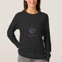 Camiseta de manga larga de esports Neon Morado Str