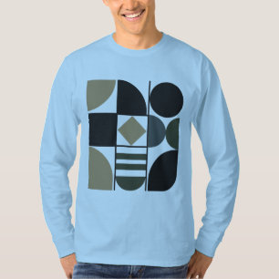 Camiseta de manga larga de formas surtidas