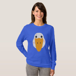 Camiseta de manga larga de ganso con granos