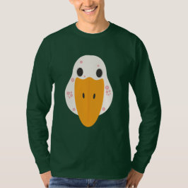 Camiseta de manga larga de ganso con granos