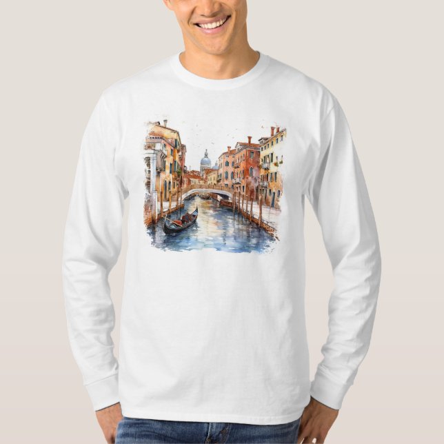 Camiseta de manga larga de Italia (Anverso)