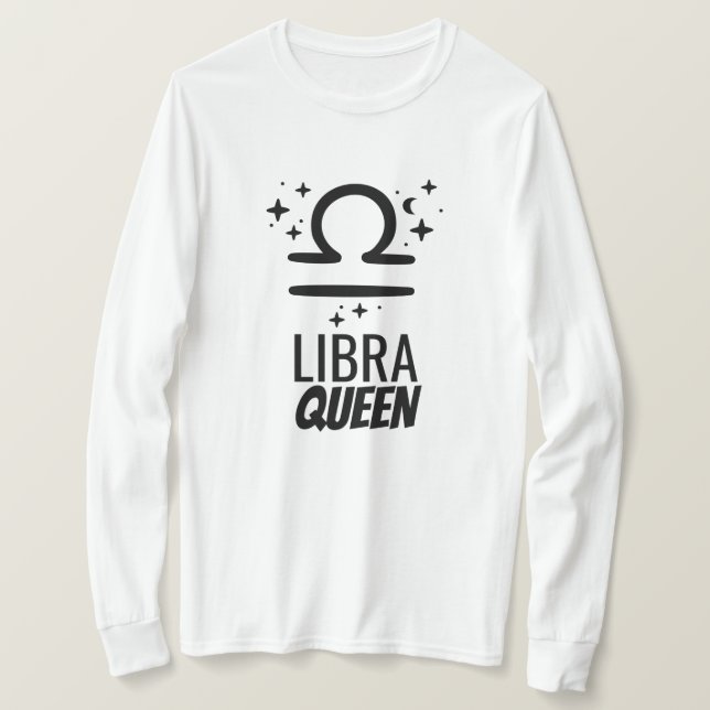 Camiseta de manga larga de la reina de la lira de  (Anverso del diseño)