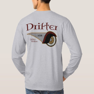 Camiseta de manga larga de la rueda alada VDR