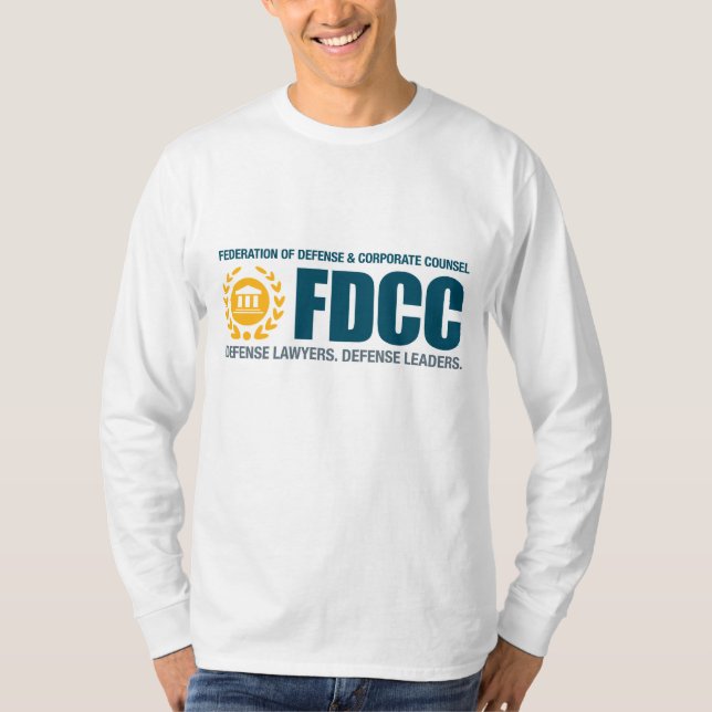 Camiseta de manga larga de los hombres del FDCC (Anverso)