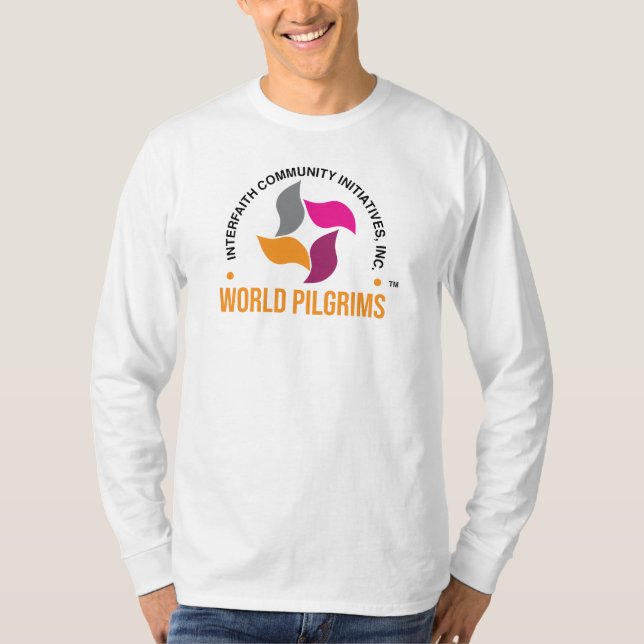 Camiseta de manga larga de los peregrinos del mund (Anverso)