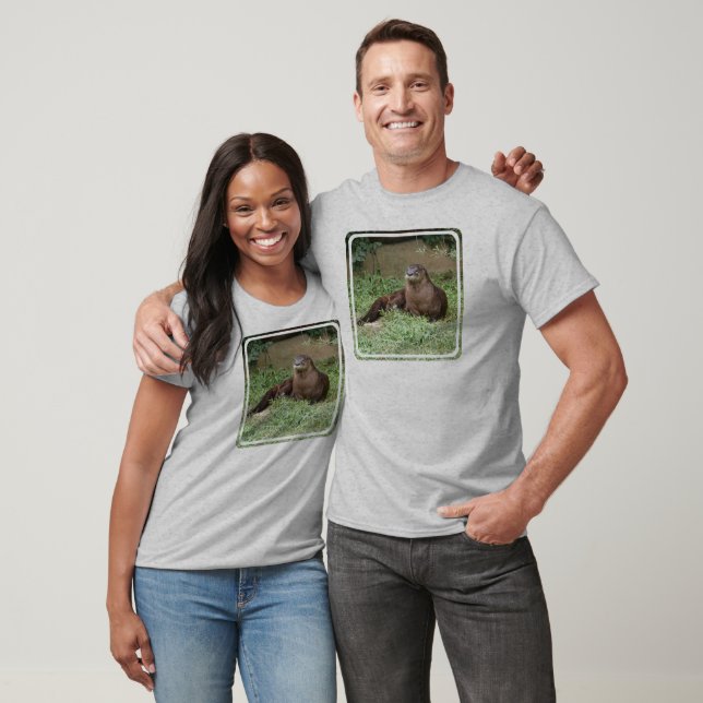Camiseta de manga larga de Otter masculino (Unisexo)