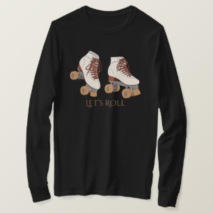 Camiseta de Manga Larga de Patines sobre Ruedas