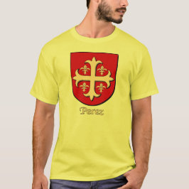 Camiseta de manga larga de Perez Family Shield