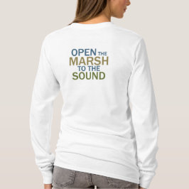 Camiseta de manga larga de Salmon para mujeres mar