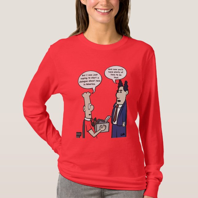 Camiseta de manga larga de una Personalizado desaf (Anverso)