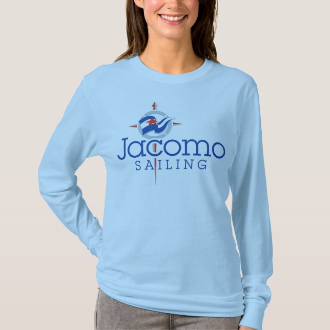 Camiseta de manga larga del Jacomo Sailing Club (Anverso)