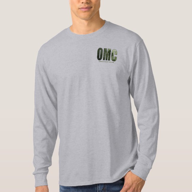 Camiseta de manga larga del logotipo de OMC (Anverso)