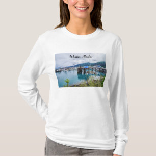 Camiseta de manga larga del puerto Whittier Alaska