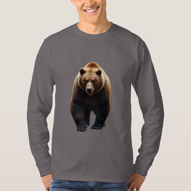 Camiseta de manga larga diseñada (Anverso)