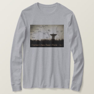 Camiseta de manga larga en contacto con OVNI para 