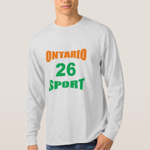 Camiseta de manga larga gris ONTARIO SPORT 26