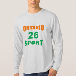 Camiseta de manga larga gris ONTARIO SPORT 26