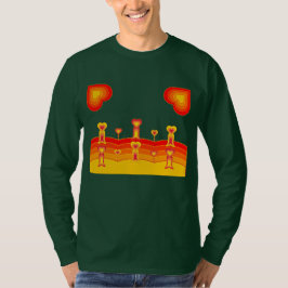 Camiseta de manga larga Heart-Scape