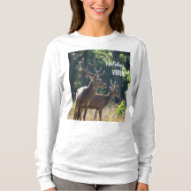 Camiseta de manga larga Holiday Vibes Deers
