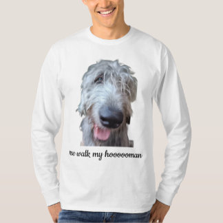 Camiseta de manga larga Irish Wolfhound – Yo camin