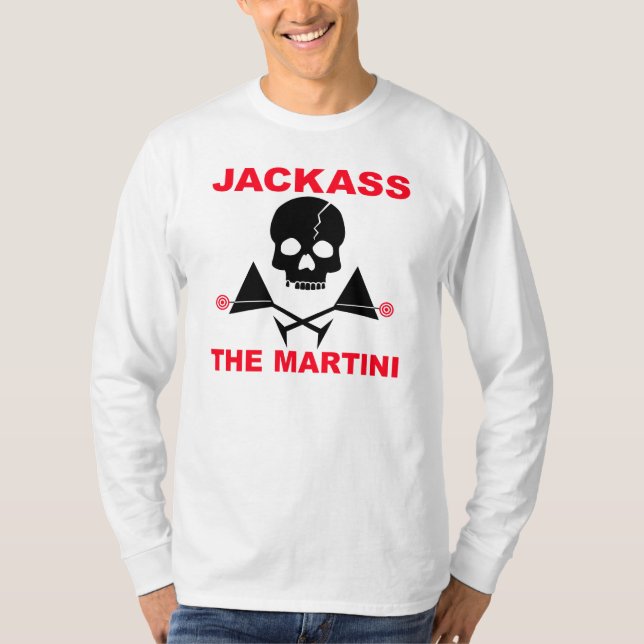 Camiseta de manga larga - JACKASS, The Martini (Anverso)