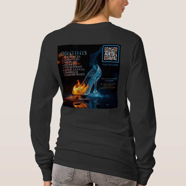 Camiseta de manga larga Juego de Corazones (Reverso)