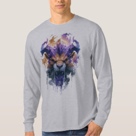 Camiseta de manga larga León de Fantasía Rugiente