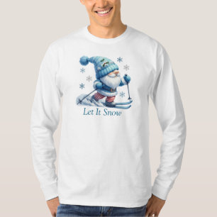 Camiseta de manga larga Let It Snow