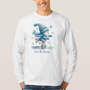 Camiseta de manga larga Let It Snow