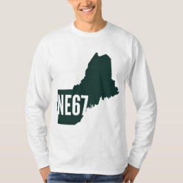 Camiseta de manga larga lista NE67