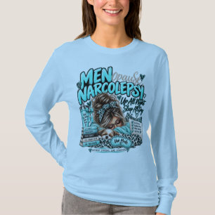 Camiseta de manga larga Menopausia Narcolepsia en