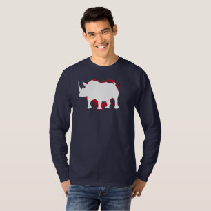 Camiseta de manga larga Mens Rhino