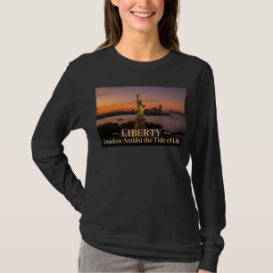 Camiseta de manga larga minimalista premium ADOM