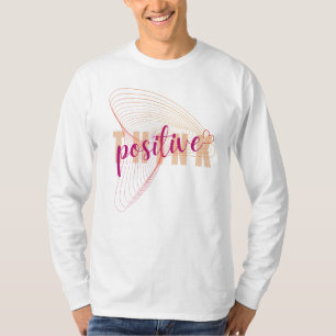 Camiseta de manga larga motivacional