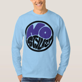 Camiseta de manga larga NO STYLIST double purp emb