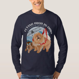 Camiseta de manga larga - Oscura con logo