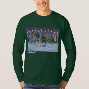 Camiseta de manga larga para adulto del árbol gene