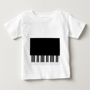 Camiseta de manga larga para bebé - Teclado para p