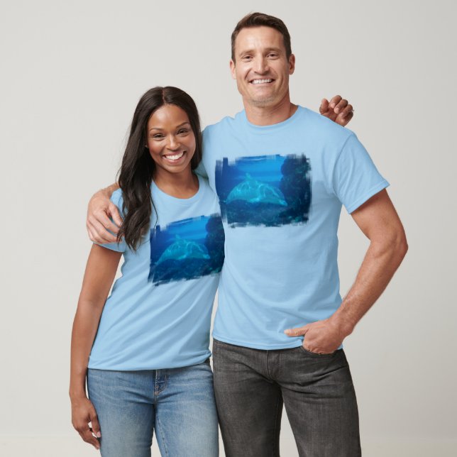 Camiseta de manga larga para delfines subacuáticos (Unisexo)